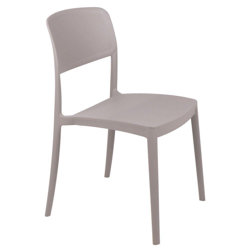 Cadeira Tramontina Marta Em Polipropileno Camurça Tramontina - 1