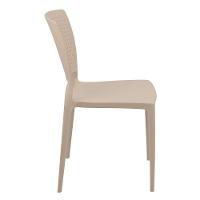 Cadeira Tramontina Safira Em Polipropileno E Fibra De Vidro Areia Tramontina - 3