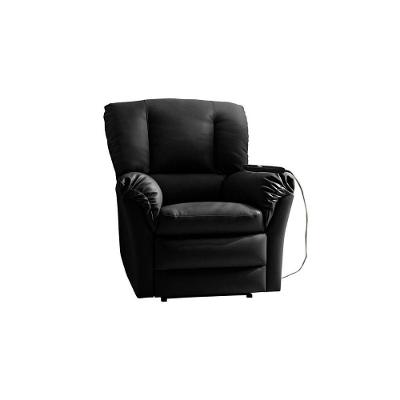 Poltrona Reclinável Motorizada Da Vinci Malbec Zero Wall Courano Preto Probel