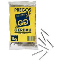 Prego Gerdau 16x24 Com Cabeça 1kg Prata - 2