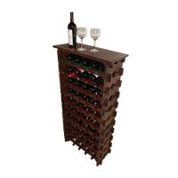 Adega Vinho Madeira 70 Garrafas Cor Imbuia C05 Cevey Adegas E Artesanatos - 2