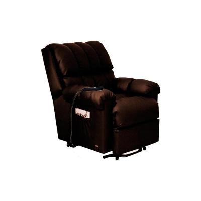 Poltrona Reclinável Motorizada Detroit Golden Zero Wall Lift Courano Marrom Probel