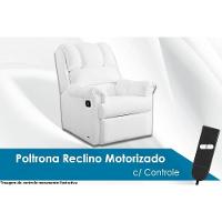 Poltrona Reclinável Motorizada P- Sala Vermont Classic Zero Wall Courano Preto - Probel - 3