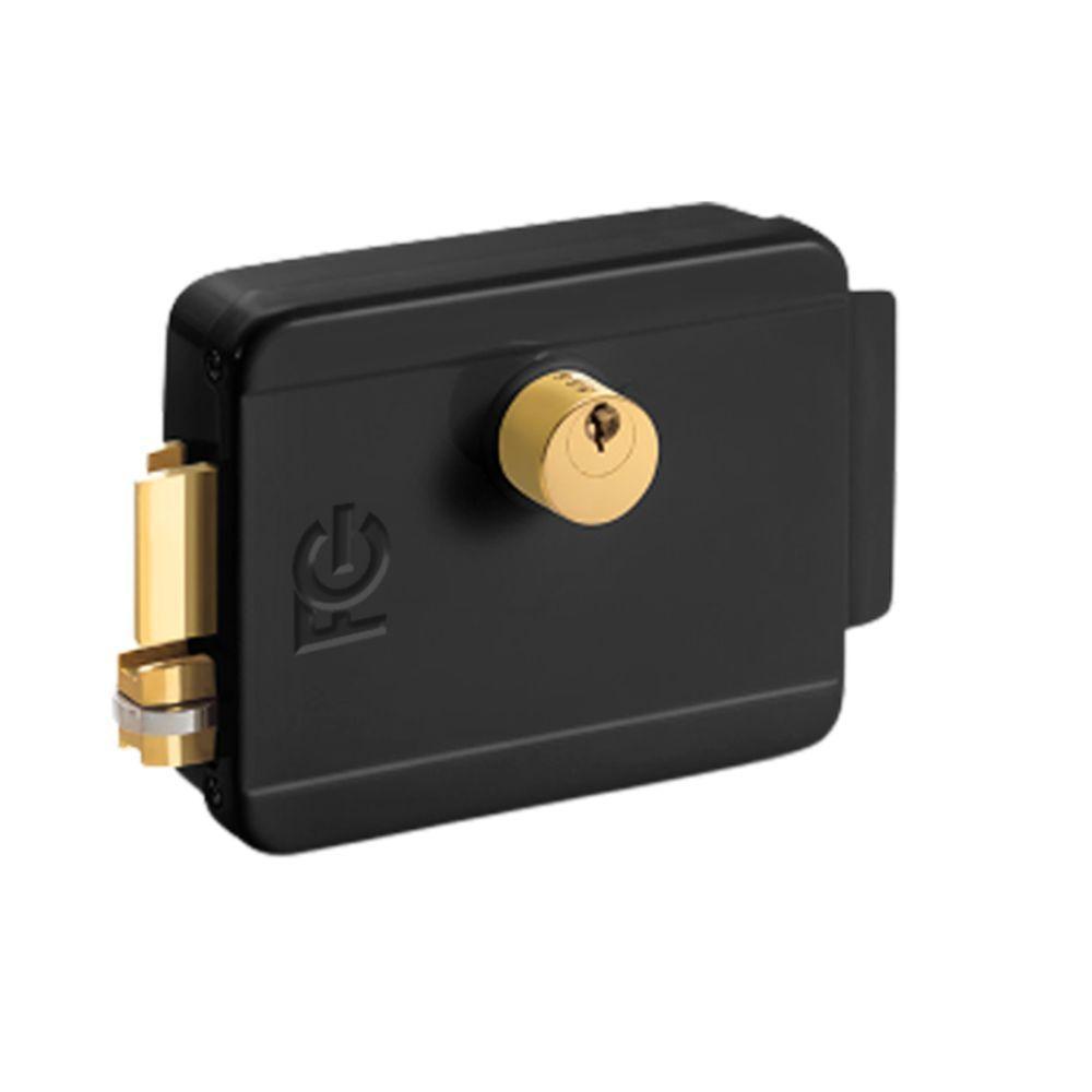 Kit 1 Porteiro Interfone IPR8010 + 1 Fechadura Preta Reversível FCFEC01N IPR 8010 - 6