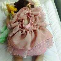 Bebê Reborn Menina Olhos Abertos Artesanal Corpo De Pano Macio Antialérgico