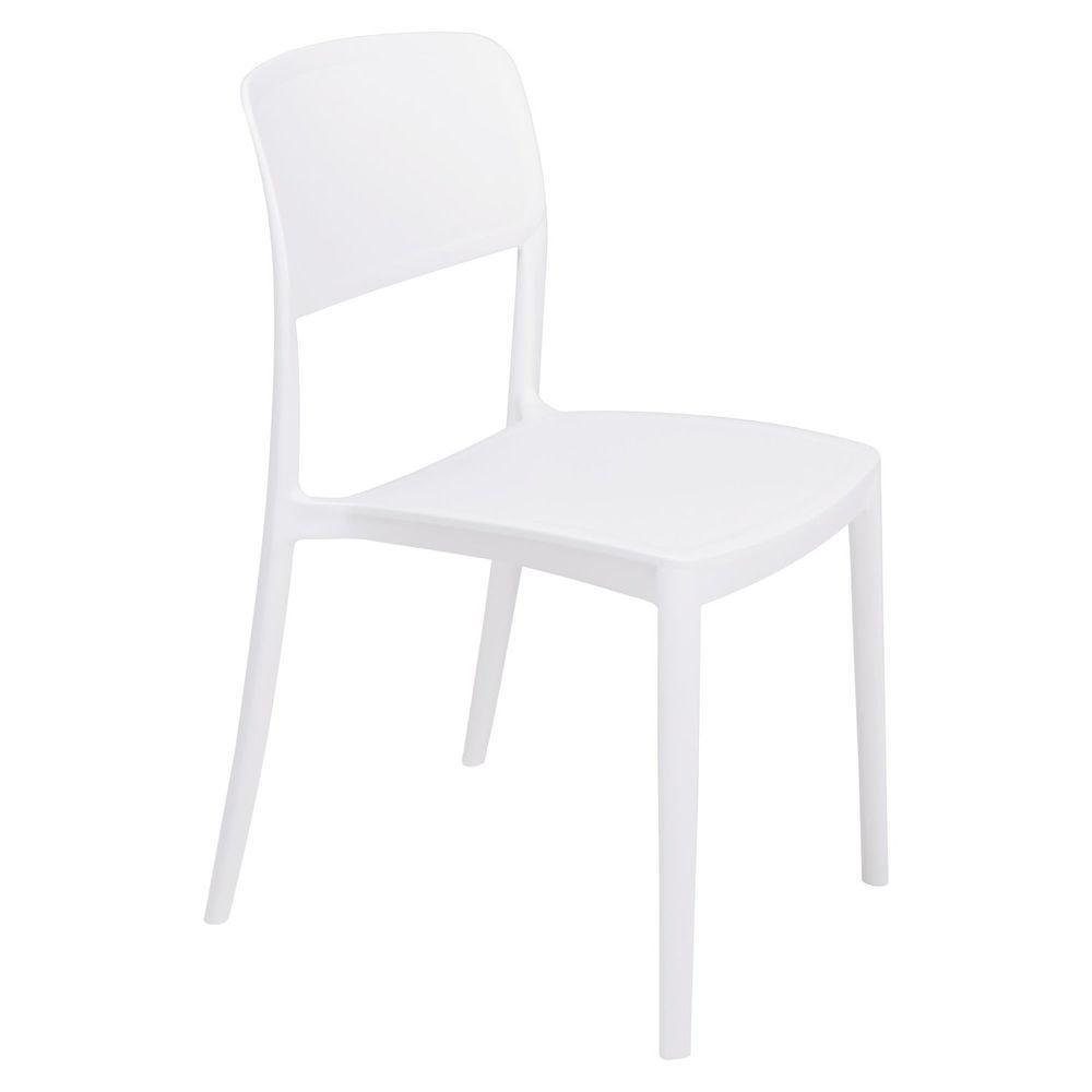 Cadeira Tramontina Marta Em Polipropileno Branca Tramontina - 1