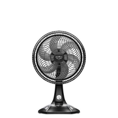Ventilador de Mesa 2 em 1 Britânia 60W 30cm 6 Pás 3 Velocidades Preto 110V