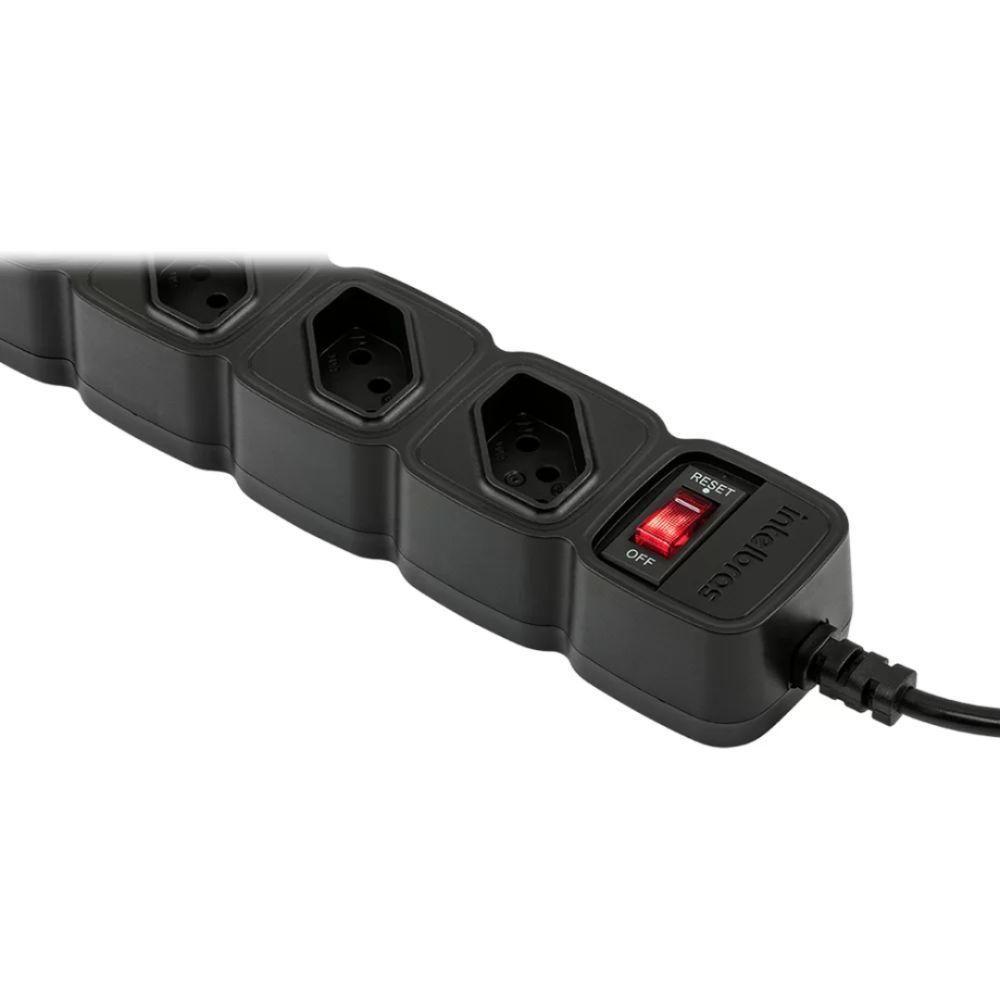 Filtro De Linha Com 5 Tomadas Epe 205 Pt Nseries X - 2