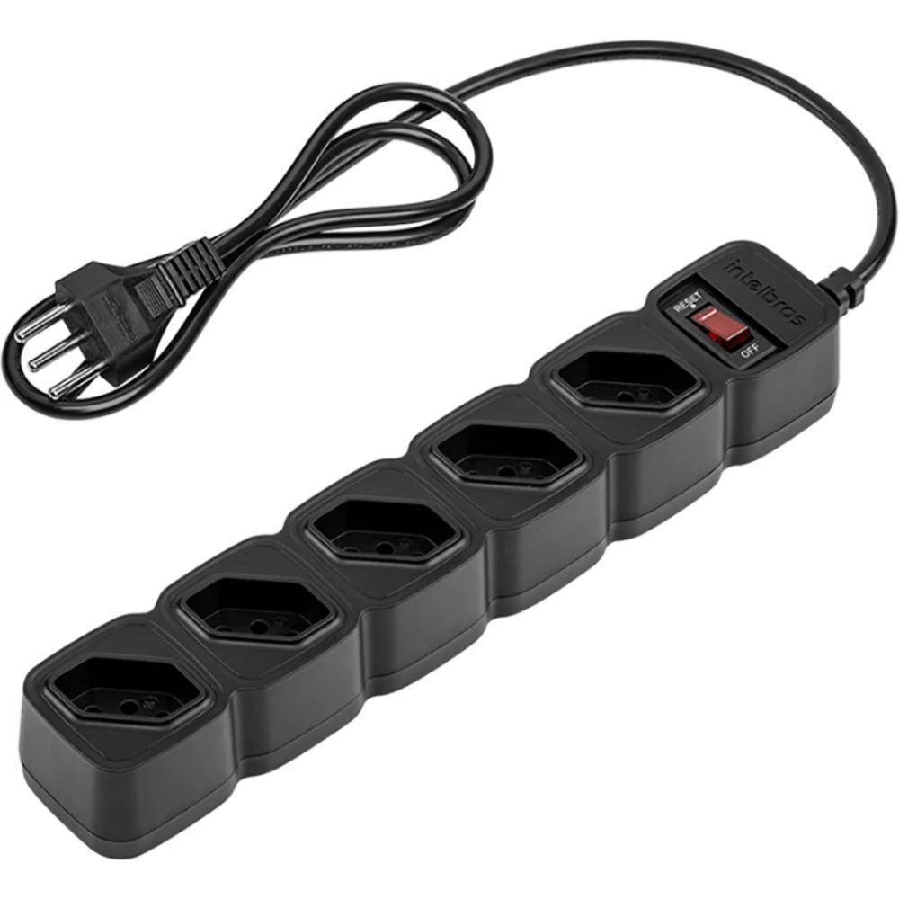 Filtro De Linha Com 5 Tomadas Epe 205 Pt Nseries X - 4