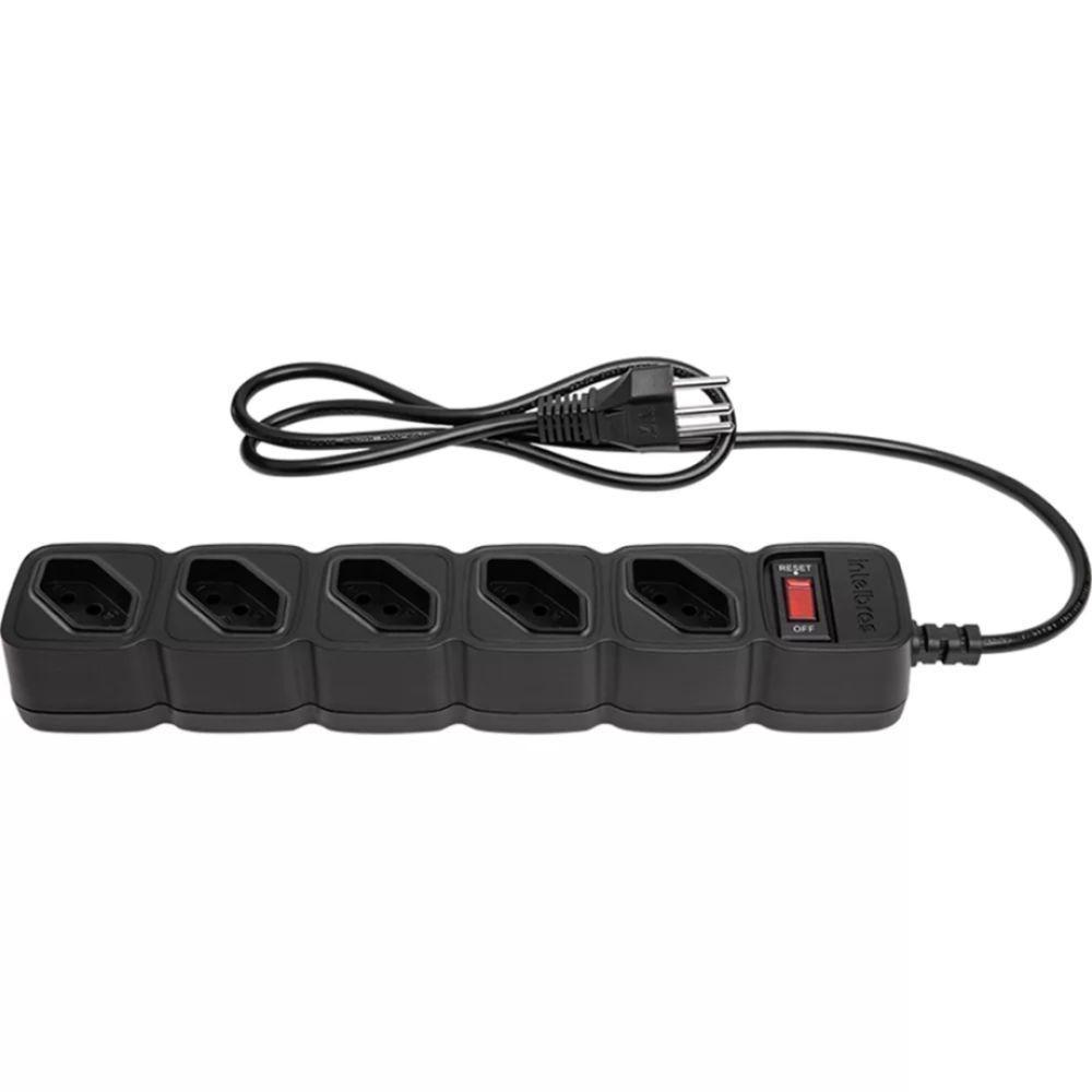 Filtro De Linha Com 5 Tomadas Epe 205 Pt Nseries X - 5