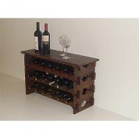 Adega Para Vinho 18 Garrafas Cor Imbuia C06 - 7