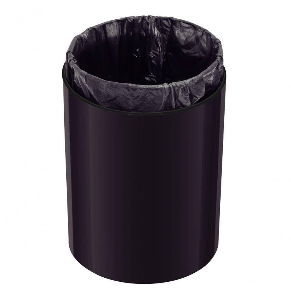 Lixeira Tramontina 5l Black Matte 94540084 - 3