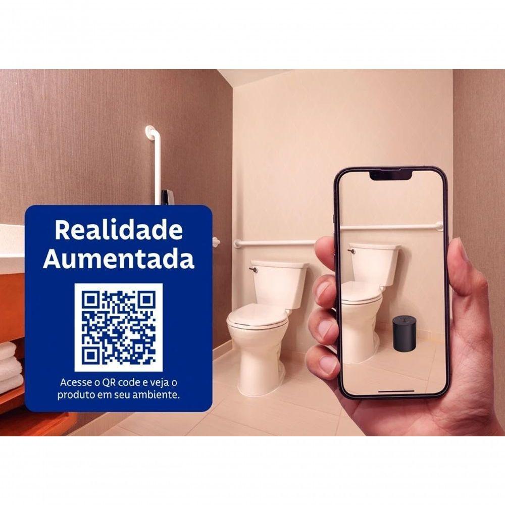 Lixeira Tramontina 5l Black Matte 94540084 - 6