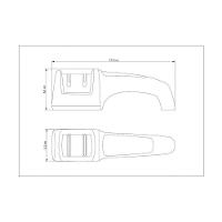 Afiador De Facas Profio Diamantado Com Suporte Em Abs E Aço Inox - 4
