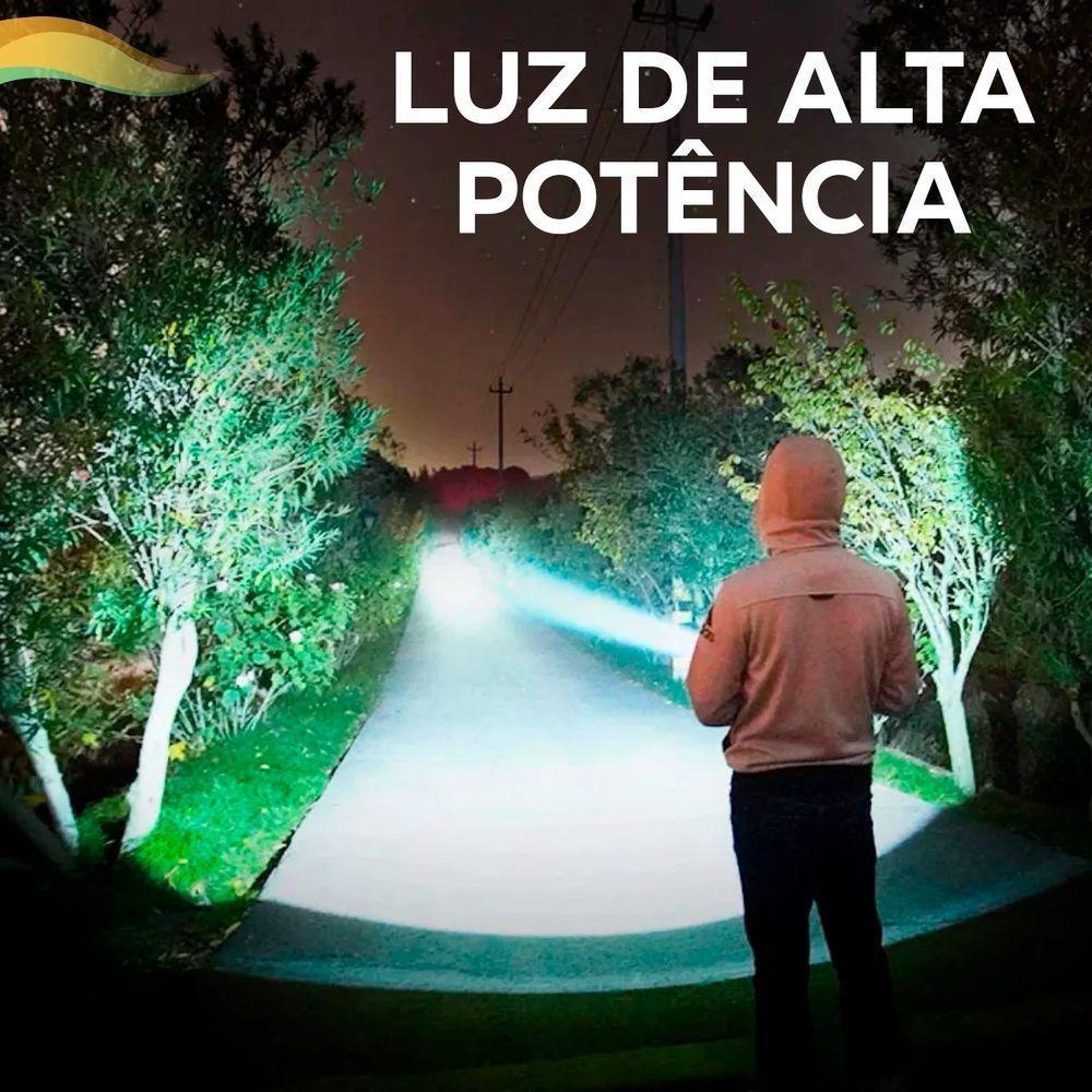 Lanterna Tatica 880000w Militar Longo Alcance T6 Usb - 3