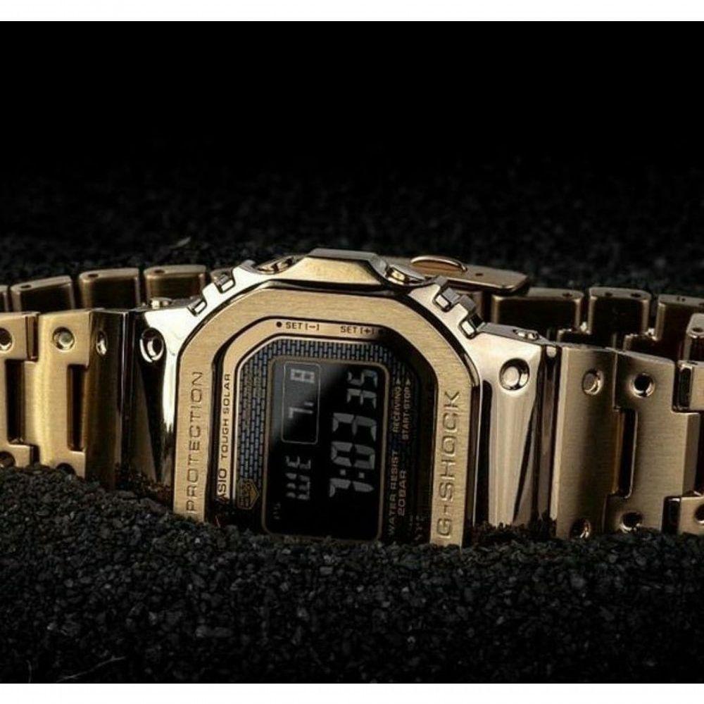 Relógio Protection Aço Premium Resistente A Água Dourado - 4