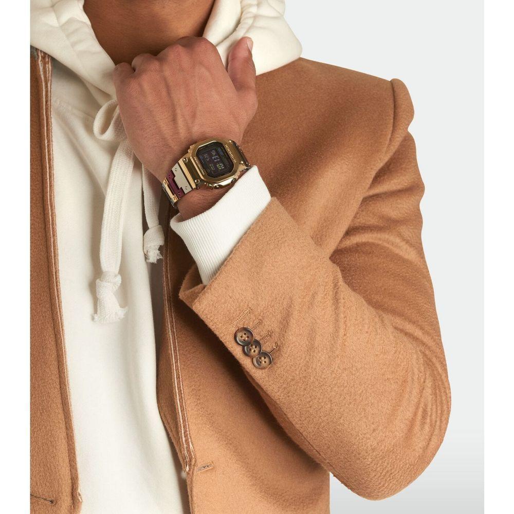 Relógio Protection Aço Premium Resistente A Água Dourado - 5