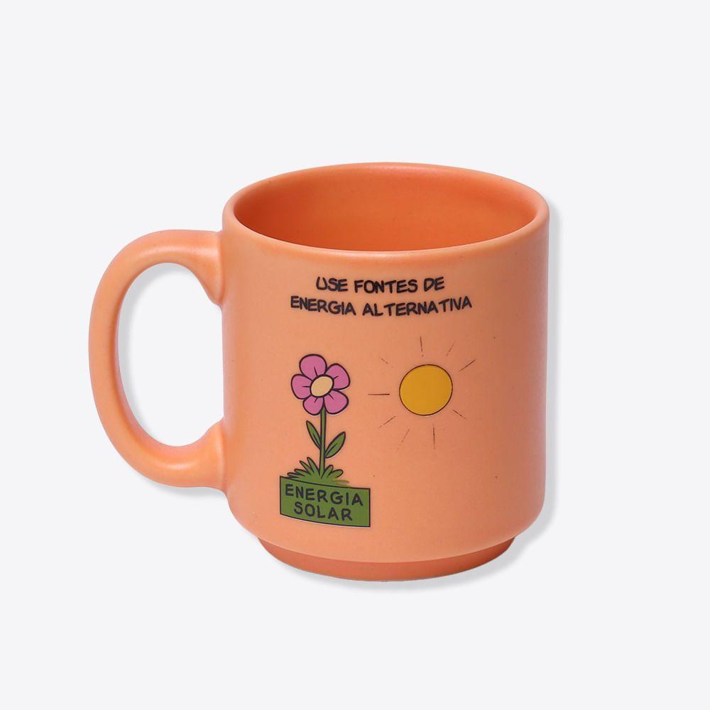 Caneca Mini Tina Garfield Energia Do Café - 1