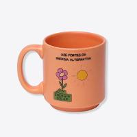 Caneca Mini Tina Garfield Energia Do Café - 1