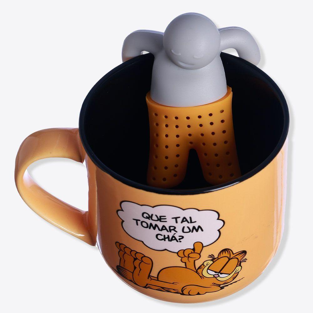 Caneca Com Infusor Garfield - 3