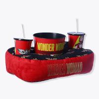 Kit Pipoca Mulher-maravilha Dc Comics - 2