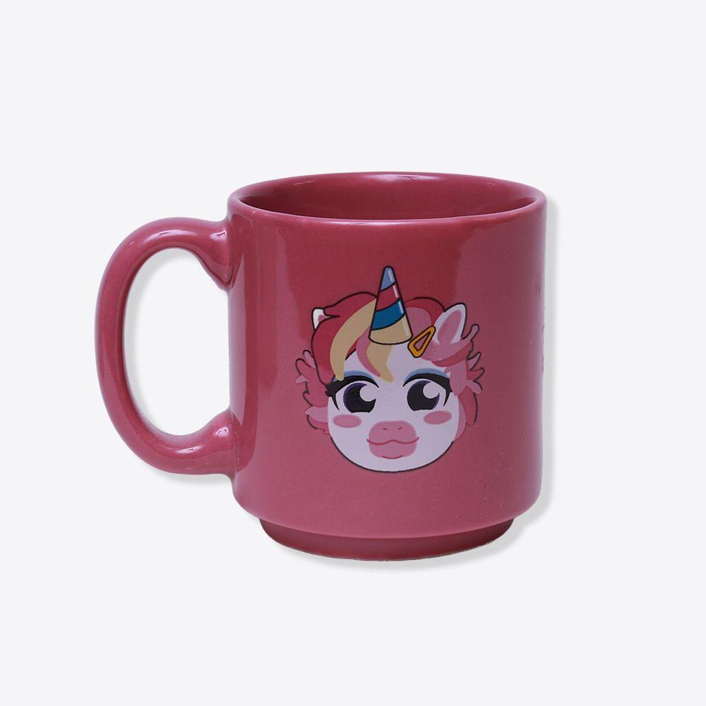 Caneca Mini Tina Unicórnio Zonacriativa - 1