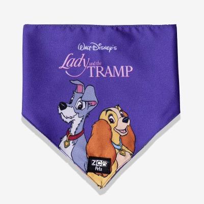 Bandana Zonacriativa Pets A Dama E O  Disney P