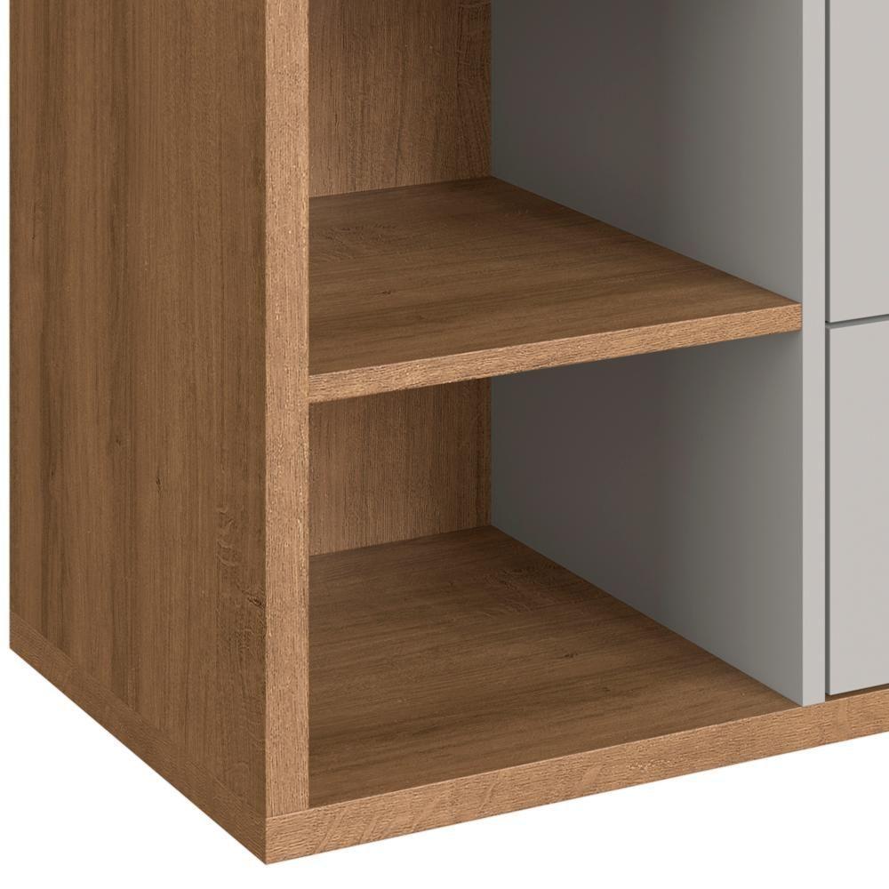 Gabinete Suspenso 80 Cm Com Cuba Branca Bl8240 Mell Arenas Faem Mell Arenas - 6