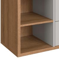 Gabinete Suspenso 80 Cm Com Tampo E 2 Gavetas Bl8240 Mell Arenas Faem Mell Arenas - 7