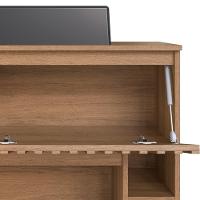 Gabinete Suspenso 2 Portas Com Cuba Preta 75 Cm Bl1000 Mell Faem Mell - 7