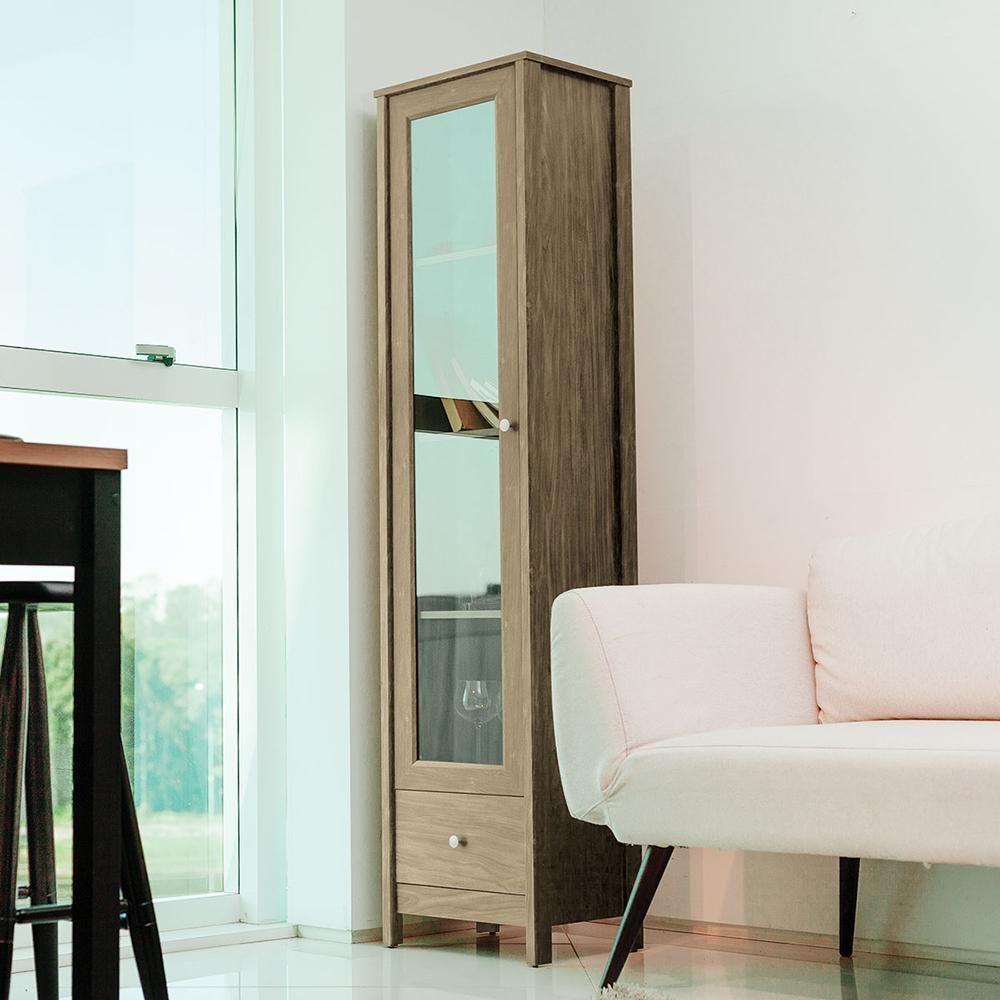 Cristaleira 1 Porta Vidro 1 Gaveta 180x43 Cm E962 Diamond Dtall Diamond - 8