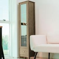 Cristaleira 1 Porta Vidro 1 Gaveta 180x43 Cm E962 Diamond Dtall Diamond - 2