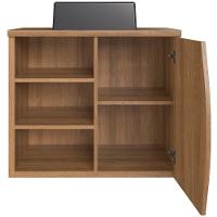 Gabinete Suspenso Com Cuba Preta 70 Cm Bl9680 Mell Faem Mell - 6