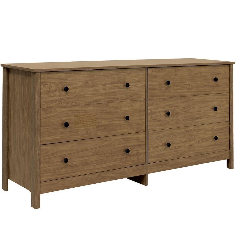 Comoda Para Quarto 6 Gavetas 146 Cm Dm221 Diamond Dtall Diamond - 1