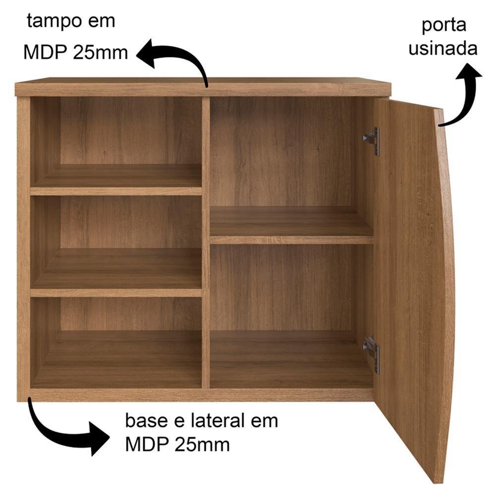 Gabinete Suspenso De Banheiro 70 Cm Bl9680 Mell Faem Mell - 3