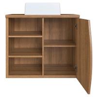 Gabinete Suspenso Com Cuba Branca 70 Cm Bl9680 Mell Faem Mell - 6