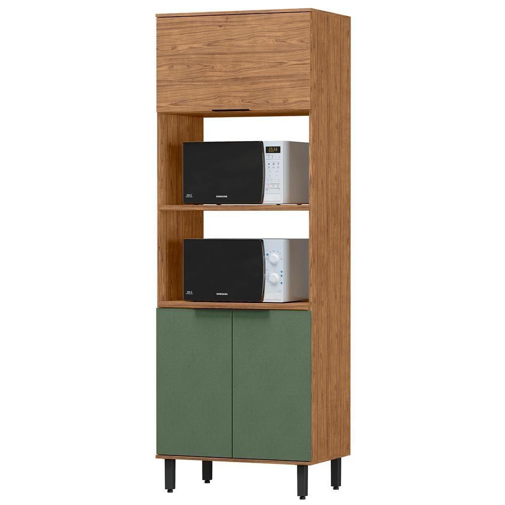 Torre Quente Mdf 3 Portas 80 Cm Tosc Tt001 Freijo Jade Mxm Freijo Jade - 1