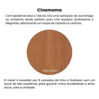 Mesa De Centro Para Sala 120 Cm 4732 Cinamomo Arly Cinamomo - 6