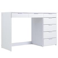 Penteadeira Escrivaninha 7 Gavetas 120 Cm Pe90 Branco Dtall Branco - 1