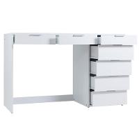 Penteadeira Escrivaninha 7 Gavetas 120 Cm Pe90 Branco Dtall Branco - 5