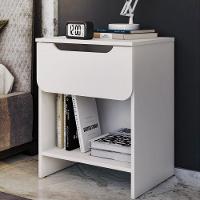 Comoda 6 Gavetas E 2 Mesas De Cabeceira 1 Gaveta Branco Dtall Branco - 3