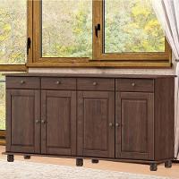 Balcao Madeira Maciça 4 Portas 4 Gavetas 169 Cm 8929 Cafe Milani Store Cafe - 8