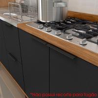 Balcao Com Tampo Mdf 80 Cm 2 Portas Tosc Bt002 Freijo Nero Mxm Freijo Nero - 7