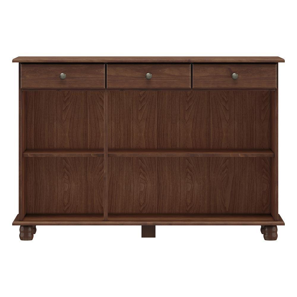 Balcao Madeira Maciça 3 Portas 3 Gavetas 129 Cm 8927 Cafe Milani Store Cafe - 8