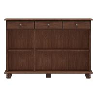 Balcao Madeira Maciça 3 Portas 3 Gavetas 129 Cm 8927 Cafe Milani Store Cafe - 8