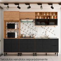 Torre Quente Mdf 3 Portas 80 Cm Tosc Tt001 Freijo Nero Mxm Freijo Nero - 7