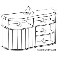 Buffet Porta De Correr 120 Cm 4736 Cinamomo Off White Arly Cinamomo Off White - 7