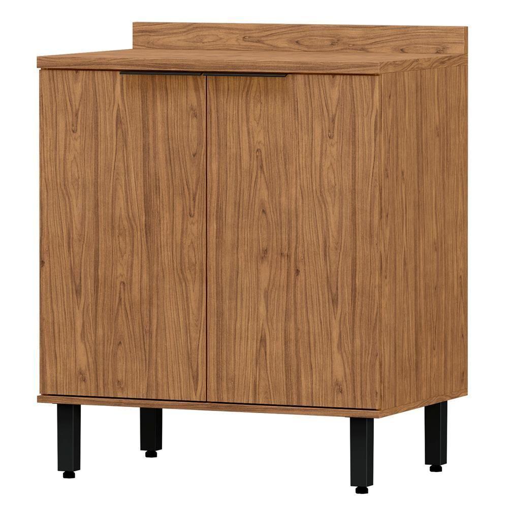 Balcao Com Tampo Mdf 80 Cm 2 Portas Tosc Bt002 Freijo Freijo Mxm Freijo Freijo - 1