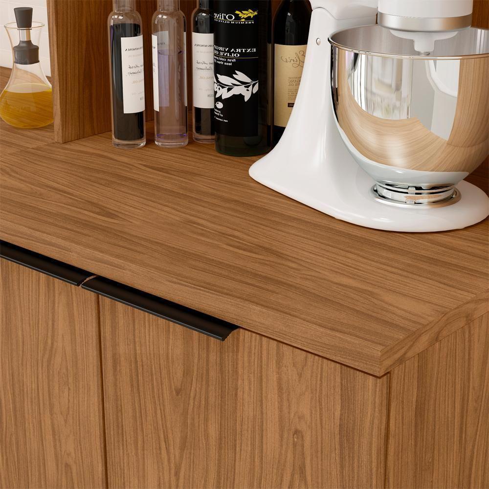 Balcao Com Tampo Mdf 80 Cm 2 Portas Tosc Bt002 Freijo Freijo Mxm Freijo Freijo - 7