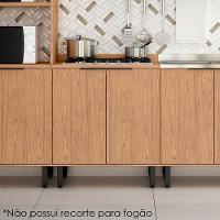 Balcao Com Tampo Mdf 80 Cm 2 Portas Tosc Bt002 Freijo Freijo Mxm Freijo Freijo - 2